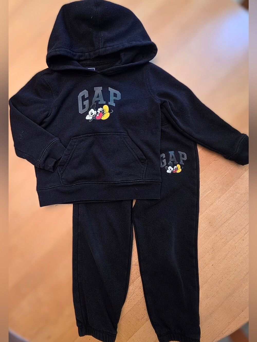 Gap Disney Minnie Mouse HoodiSweatshirt And Sweatpants Set Boy Girl Baby 4 Year